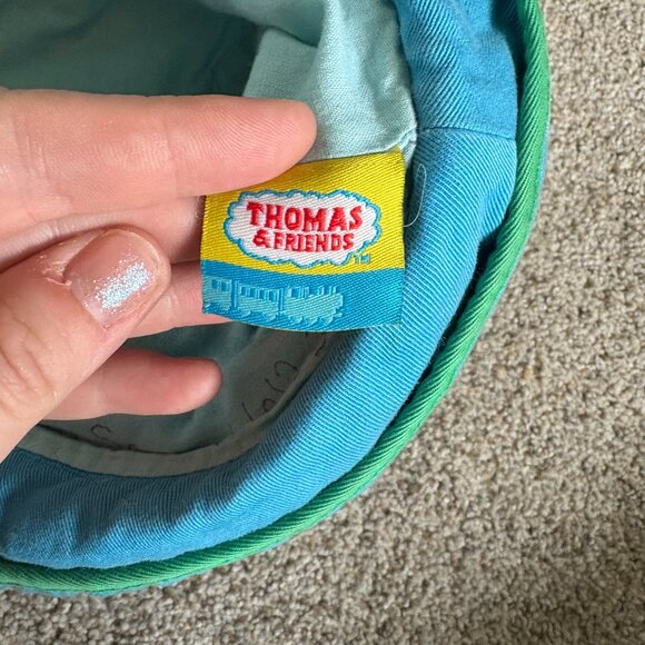 Y2K 2000s Thomas & Friends Blue and Green Kids Hat Toddler - Picture 9 of 14